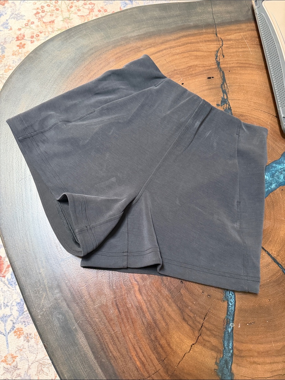 lululemon athletica black athletic skort shorts
